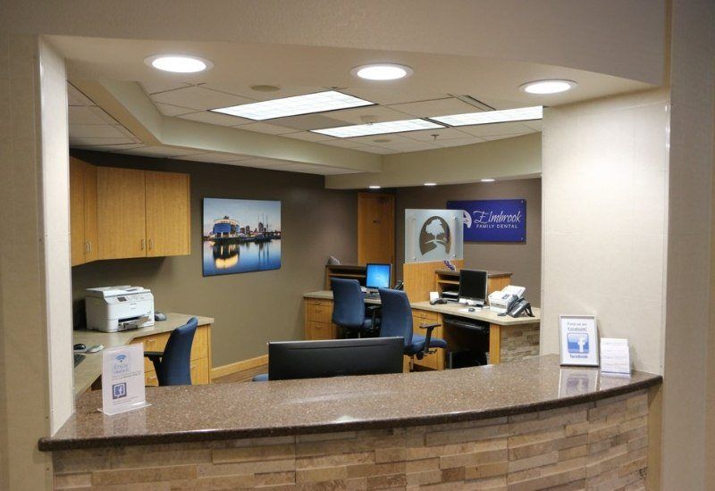 Reception desk